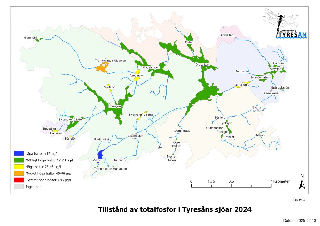 Miljöuppföljning för Tyresån 2024